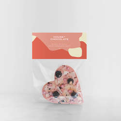 Gifts: Blueberry Coconut Chocolate Heart