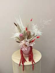 Dried Flowers: Turkish Delight Dried Pot Arrangement