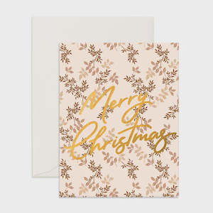 Christmas 2024: Christmas Redwood Vines Card