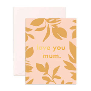 Cards: Love You Mum Card