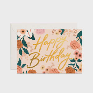 Cards: Birthday Bella Rosa Mini Card