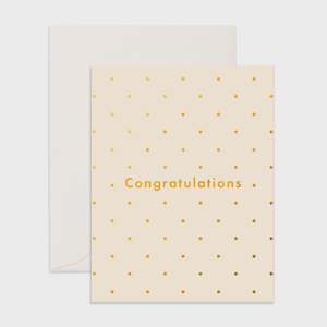 Congratulations Dot Card