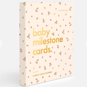 Baby Milestone Cards