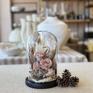 Dried Flowers: Blush Meadow Floral Dome