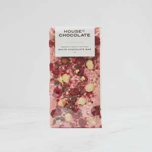 Treats And Cards 1: Raspberry, Hazelnut & Cacao White Chocolate
