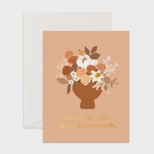 Treats And Cards 1: Sending Love & Strength Card