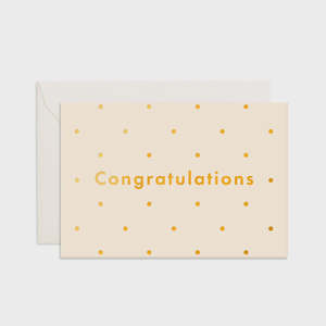 Treats And Cards 1: Congratulations Dots Mini Card