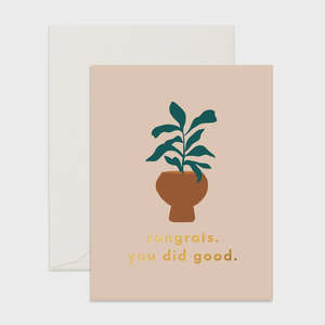 Treats And Cards 1: Congrats You Did Good