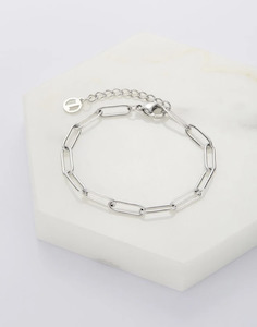 Ruby Bracelet - Silver