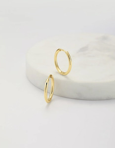 Delilah Hoop Medium - Gold