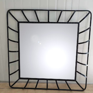 Square Mirror Black