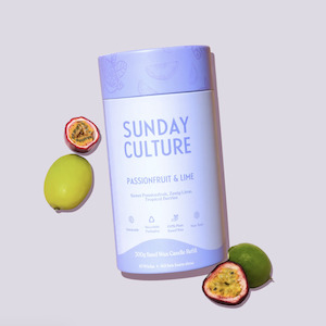 Small Passionfruit & Lime Candle Refill