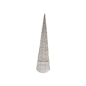 Vienna LED Wire Cone Tree 120cm