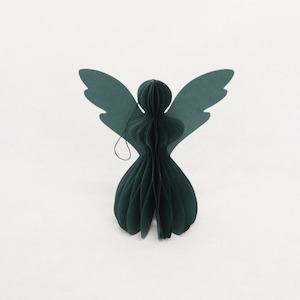 Le Papier Xmas Angel/Green - 12cm