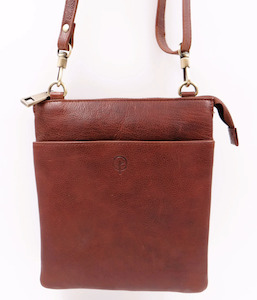 Fashion Bags Wallets: Cross Body Bag - Dark Toffee