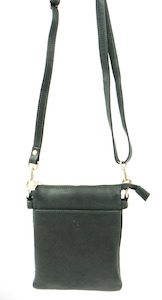 Compact Crossbody Bag - Bottle Green