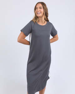 Seattle Dress - Charcoal