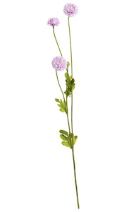 Homeware Faux Plants: Pompom Spray x4 - Lilac