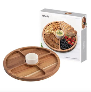 Gather Round Sectional Platter With Bowl