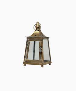 Homeware Lanterns Hurricanes: Charlotte Lantern Gold