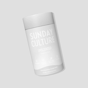 Sunday Culture: Small Unscented Ready-to-Pour Sand Wax