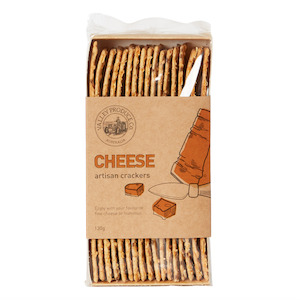 Gourmet Lifestyle Brands: Artisan Flatbread Crackers - Cheese