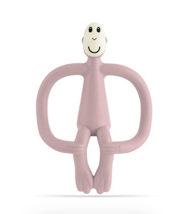 Matchstick Monkey: Original Teething Toy - Dusty Pink