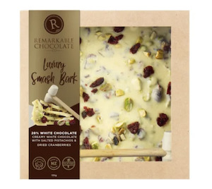Food: Smash Bark Pistachio & Cranberry
