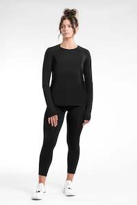 ATHLETIC L/S - BLACK - ( FLEXLITE )