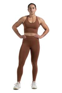 Tights With Pockets: SIDE POCKET F/L TIGHT - RUST | CONTOUR V2