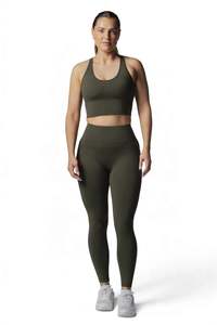 Women: SIDE POCKET F/L TIGHT - OLIVE | CONTOUR V2