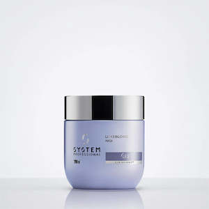 Anti-frizz: SYSTEM PRO LUXEBLOND REGENERATING COOL BLONDE MASK 200ML