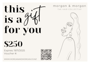 Gift Certificate: $250 Gift Certificate Voucher