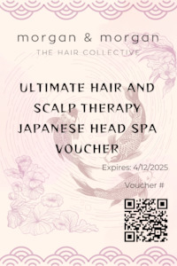 Gift Certificate: A Ultimate Hair and Scalp Therapy Japanese Head Spa