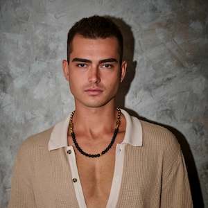 apos: MADÉ Gold Fire and Steel Necklace