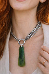 chunky jewellery: MADÉ Kaha Pounamu Necklace