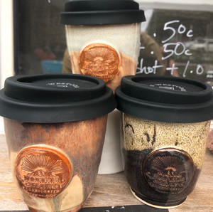 Products: West Coast Stoneware Ceramic Cup Morning Glory