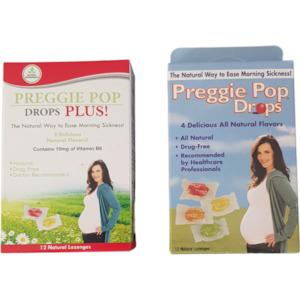 Morning Sickness: Natural Preggie Pop Drop Lozenges Combo- Morning Mummy