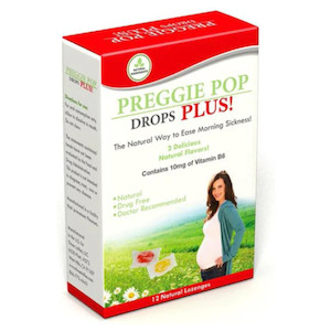Morning Sickness: Preggie Pop Drops Plus 12