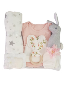 Gift Box: Congratulations New Baby Gift Box (Unisex, Boy or Girl)