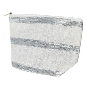 For Mum: Large Jute Cosmetic Bag