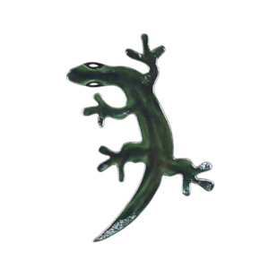 Wall Art: Gecko Follie Green