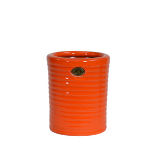 Plain Glaze Pots: Racine Pot Flame