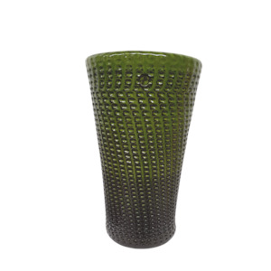 Colourful Plain Glaze Pots: Roulette Vaso Verde