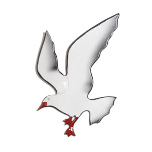 Wall Art: Seagull Follie 1L (Large, Left Facing)