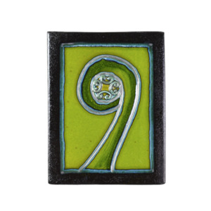 Wall Art: Green Frond Vignette