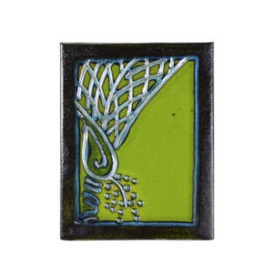 Wall Art: Green Nikau Vignette