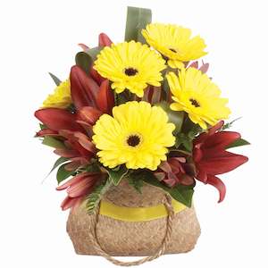 Flowers: Kete Bag - Bright