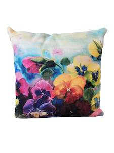 Giftware: Pansy Cushion