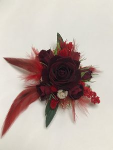 Products: Ball Florals - Fresh Flower Wristlet Moss & Co